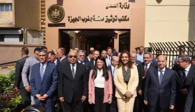 انتقال مكتب توثيق الجيزة إلى مقر جديد داخل محكمة جنوب الابتدائية
