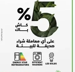 بنك أبوظبي التجاري يوفر 5% كاش باك على شراء المنتجات المستدامة حتى نهاية عام 2025.