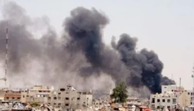 الجيش الإسرائيلي ي Launch strikes in Syria’s Sweida Governorate.
