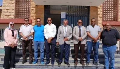 الجامعة تستقبل لجنة من المجلس الأعلى والمحافظ يوافق على الحد الأدنى للقبول في مدارس التمريض