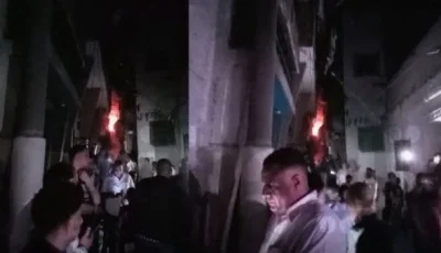 استدعاء خبراء الأدلة الجنائية لفحص موقع حريق في شقة بالمعادي