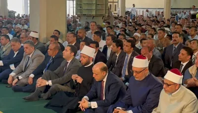 وزير الأوقاف والمفتي ومحافظ كفر الشيخ يشاركون في صلاة الجمعة في مسجد الدسوقي.. صور