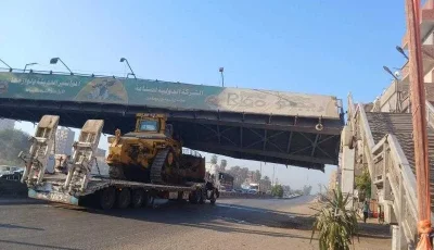 وزارة النقل تكشف تفاصيل انهيار جسر المشاة على طريق بنها – القاهرة الزراعي