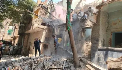 تفاصيل انهيار منزل بشكل غير متوقع في مصر القديمة