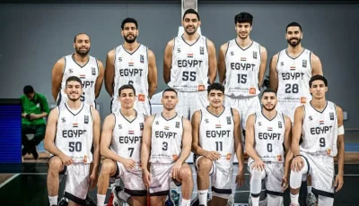 تشكيلة منتخب مصر لكرة السلة في البطولة الودية الدولية ببيروت