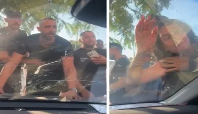 مستوطنون يهاجمون النائب عودة أثناء تظاهرة مناهضة للحرب على غزة