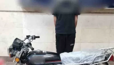 القبض على عامل نفذ حركات استعراضية بدراجة نارية في البحيرة