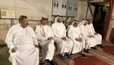 الزميل المنشي يتقبل التعازي في وفاة شقيقته هاجر