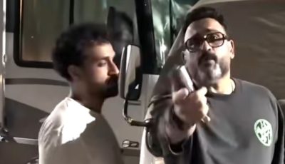 حقيقة أم دعاية.. أكرم حسني ينفعل ويغادر موقع التصوير