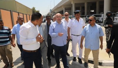 بدء التشغيل الكامل.. محافظ بني سويف يتفقد انتظام الخدمة بمجمع المواقف الجديد