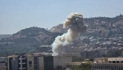13 إصابة حصيلة أولية لاستهداف القصر الرئاسي السوري ورئاسة الأركان
