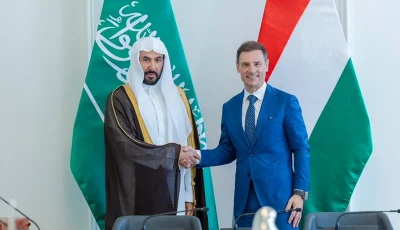 وزير العدل يبحث تعزيز التعاون مع نظيره المجري