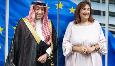 «الخريجي» يبحث سبل تعزيز التعاون الثنائي مع المفوضة الأوروبية لشؤون البحر الأبيض المتوسط