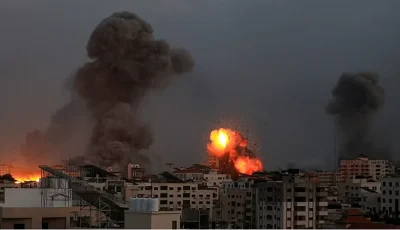 استشهاد 12 فلسطينيًا في غارتين إسرائيليتين على مخيم الشاطئ غربي مدينة غزة