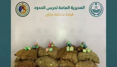 إحباط تهريب 240 كيلو جراماً من القات بجازان والقبض على شخص في نجران