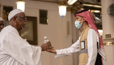 11,830 طن من مياه زمزم لسقيا ضيوف الرحمن بالمسجد النبوي خلال موسم حج 1446هـ