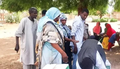 «سلمان للإغاثة» يوزّع 800 سلة غذائية في ولاية الجزيرة بالسودان