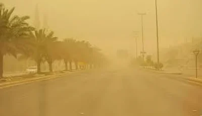 «الأرصاد» ينبه من رياح نشطة وأتربة مُثارة على المنطقة الشرقية
