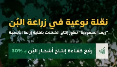 لرفع كفاءة الإنتاج 30%.. إطلاق مشروع نوعي لتطوير زراعة أنسجة أشجار البُن