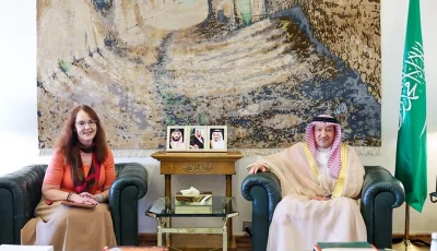  نائب وزير الخارجية يبحث تعزيز العلاقات مع القائم بالأعمال في السفارة الأمريكية