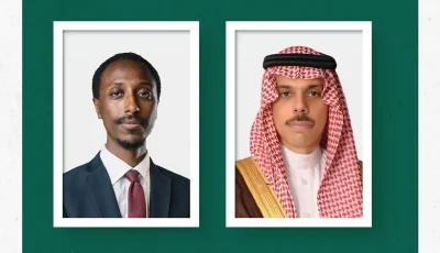 وزير الخارجية يبحث مع نظيره الأثيوبي آخر تطورات الأوضاع الإقليمية