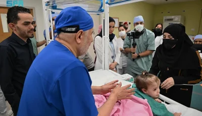 انتهاء عملية فصل التوأم السيامي السوري بنجاح