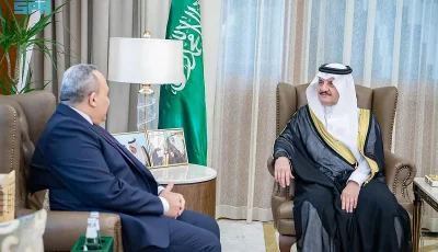 أمير المنطقة الشرقية يستقبل القنصل بسفارة جمهورية مصر العربية لدى المملكة