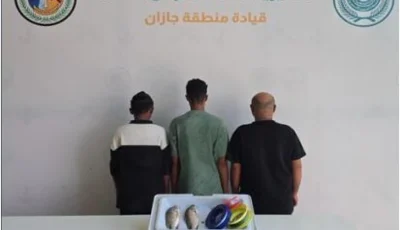 حرس الحدود بجازان يضبط 3 مخالفين للائحة الأمن والسلامة لمزاولي الأنشطة البحرية