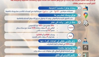 الصناعة تسلط الضوء على فوائد عرض 36 مصنعًا جاهزًا للعمل الفوري لإنتاج المنتجات الجلدية الجاهزة.