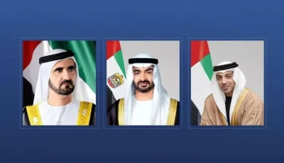 رئيس الدولة ونائباه يباركون للرئيس المصري بمناسبة ذكرى ثورة 23 يوليو