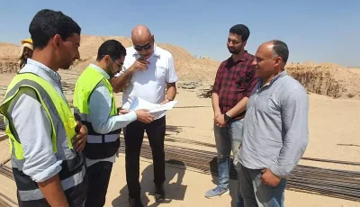 نائب رئيس الزمالك يزور موقع الإنشاءات في فرع 6 أكتوبر ويحث على سرعة الإنجاز