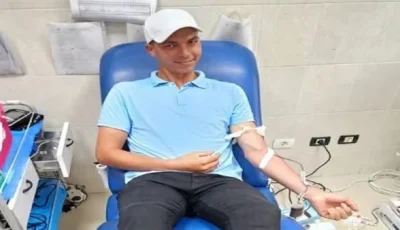 جامعة كفر الشيخ تطلق حملة تبرع بالدم للطلاب