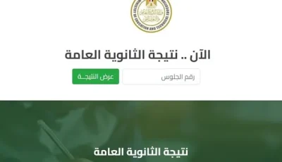 رابط نتائج الثانوية العامة 2025 بشكل رسمي وآخر الأخبار العاجلة حولها الآن