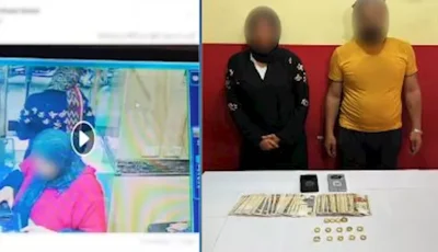 فيديو يكشف عن سيدة ‘غفلت’ جواهرجي بالو بعد عدم انتباهها للكاميرا