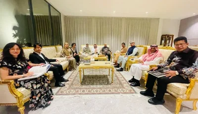 سفير المملكة في بروناي يشارك في حفل وداع سفيرة ألمانيا
