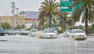 القيادة الآمنة أثناء المطر تسهم في تجنب الحوادث