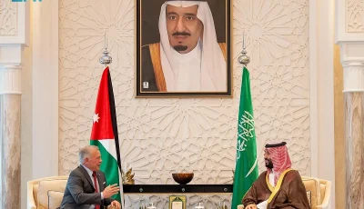 ولي العهد يستعرض مع ملك الأردن عددًا من الموضوعات على الساحتين العربية والإسلامية