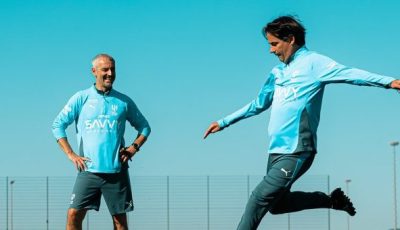 صور : إنزاغي يفرض تدريبًا جديدًا على لاعبي الهلال