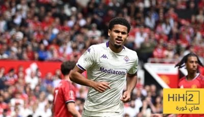 نهاية المباراة.. مانشستر يونايتد يتعادل مع فيورنتينا وديا