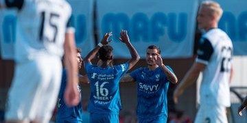 شاهد هدف الهلال الأول (فيديو)