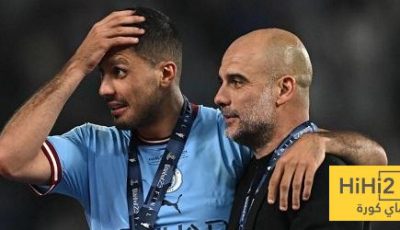 عودة رودري لقائمة مانشستر سيتي أمام توتنهام