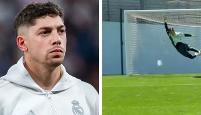 فيديو: هدف فالفيردي الصاروخي في تدريبات ريال مدريد