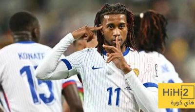 مايكل أوليز يتألق مع المنتخب الفرنسي