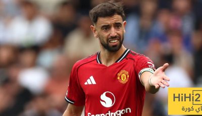 برونو فرنانديز يتصدر الاستحواذ في وسط الملعب بالدوري الإنجليزي