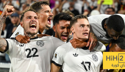 إحصائيات مباراة ألمانيا وأيرلندا الشمالية في تصفيات كأس العالم 2026