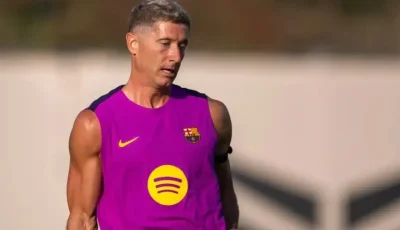 ليفاندوفسكي و6 لاعبين يعودون لتدريبات برشلونة