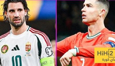 المجر يتقدم بالهدف الاول ضد البرتغال