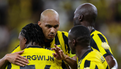 فيديو: ستيفن بيرجوين يسجل الهدف الثالث للاتحاد