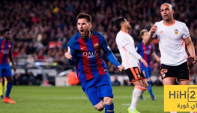 ميسي يتصدر قائمة هدافي مواجهات برشلونة وفالنسيا