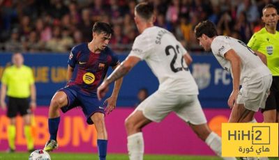 بيدري يتألق في الشوط الأول أمام فالنسيا